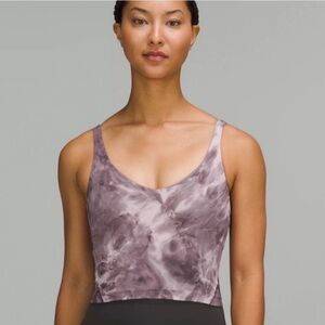 Lululemon align Purple Tie-Dye Tank Top